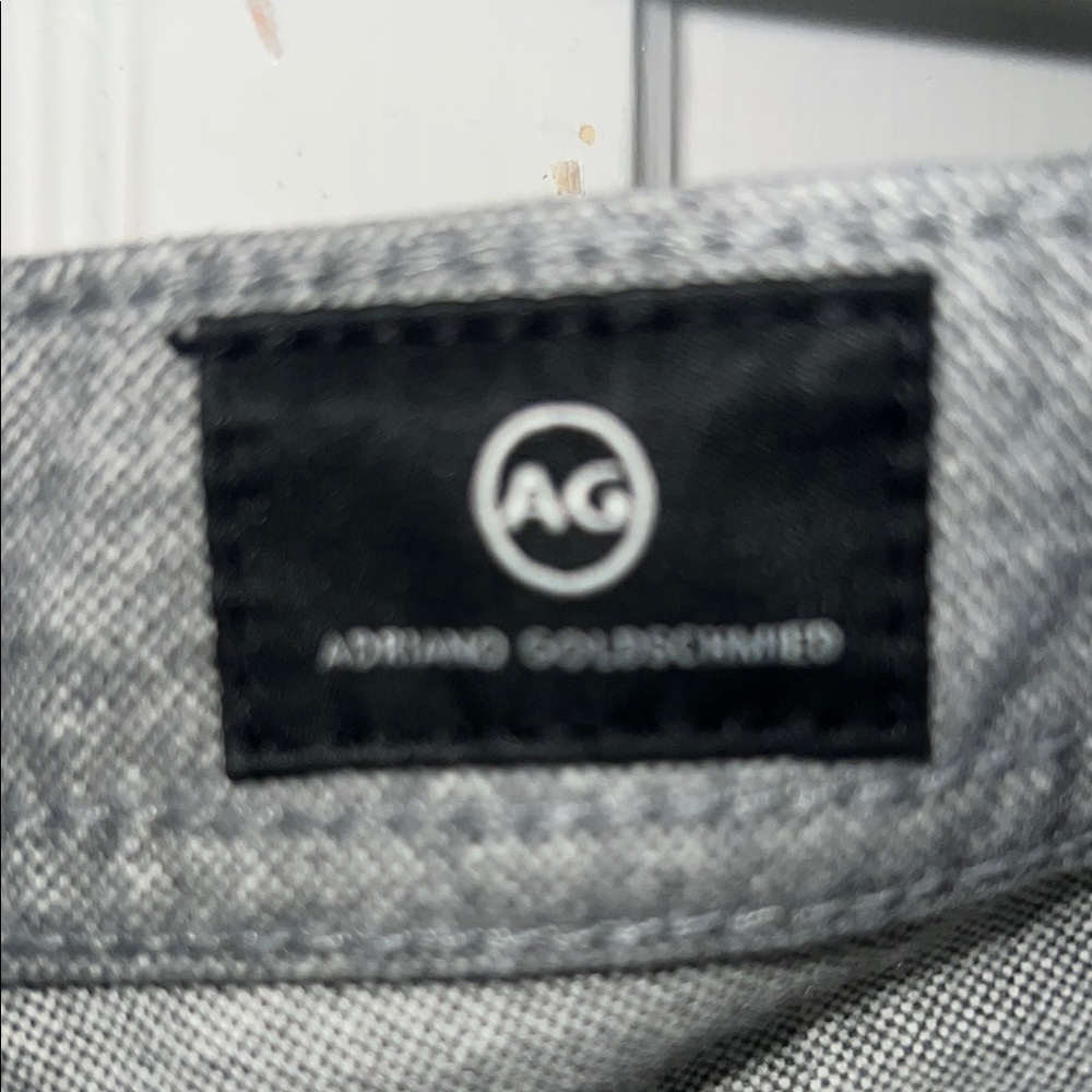 AG Adriano Goldschmied Men's Slim Straight Jeans - Gray